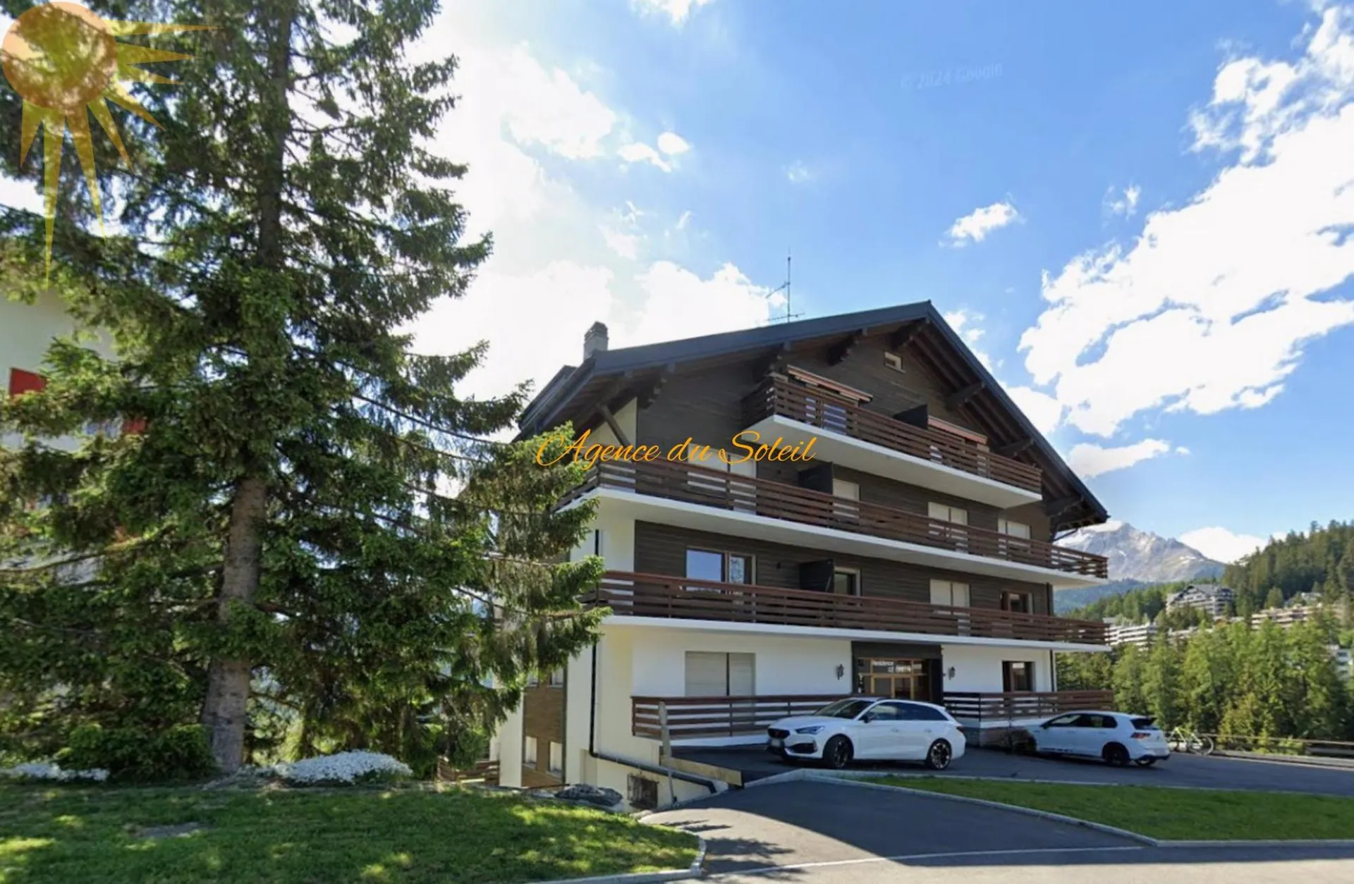 Très agréable appartement nord de 3.5 pièces, rénové en 2024, à Crans ! Idéal pour un pied à terre ou un investissement !