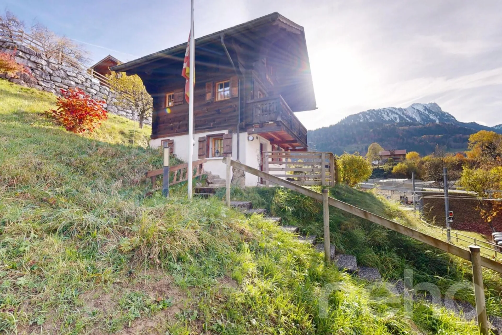 Exclusif : Chalet 2.5 pièces avec jardin