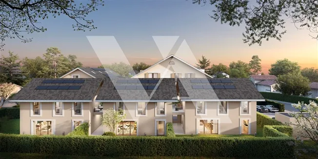 Zum Verkauf in Neubaugebiet – Atemberaubende zeitgenössische Villa mit Garten im Dorf
