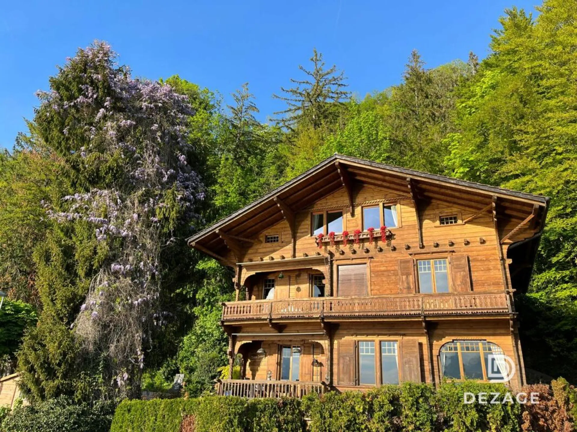 Montreux - Spacieuse maison 8 pièces avec vue panoramique, jardin et studio indépendant