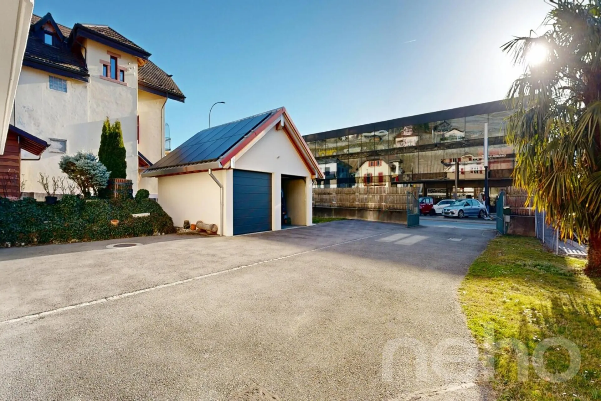 Maison à Aigle avec 2 appartements, vue dégagée et fort potentiel
