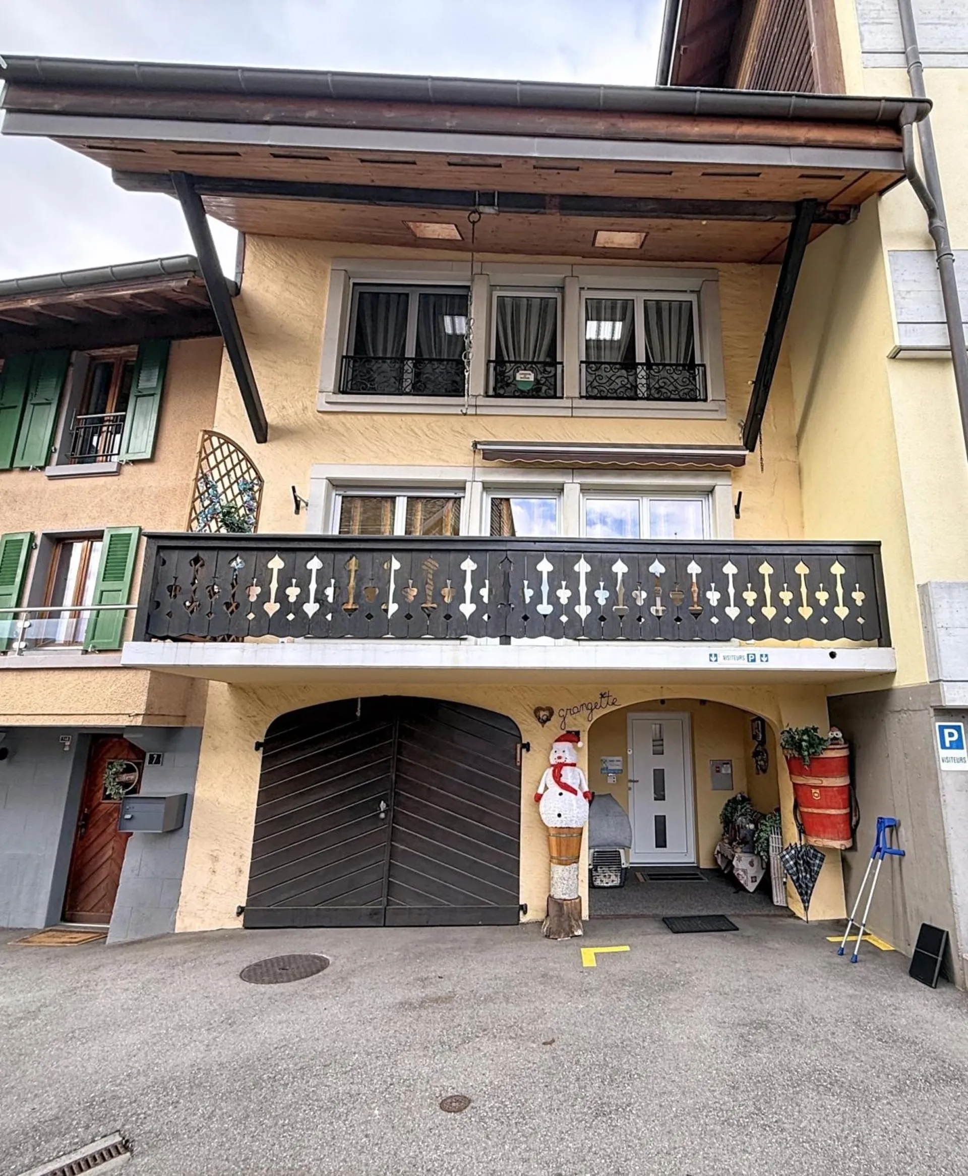 Maison villageoise traversante | Grand jardin | Coeur de Blonay