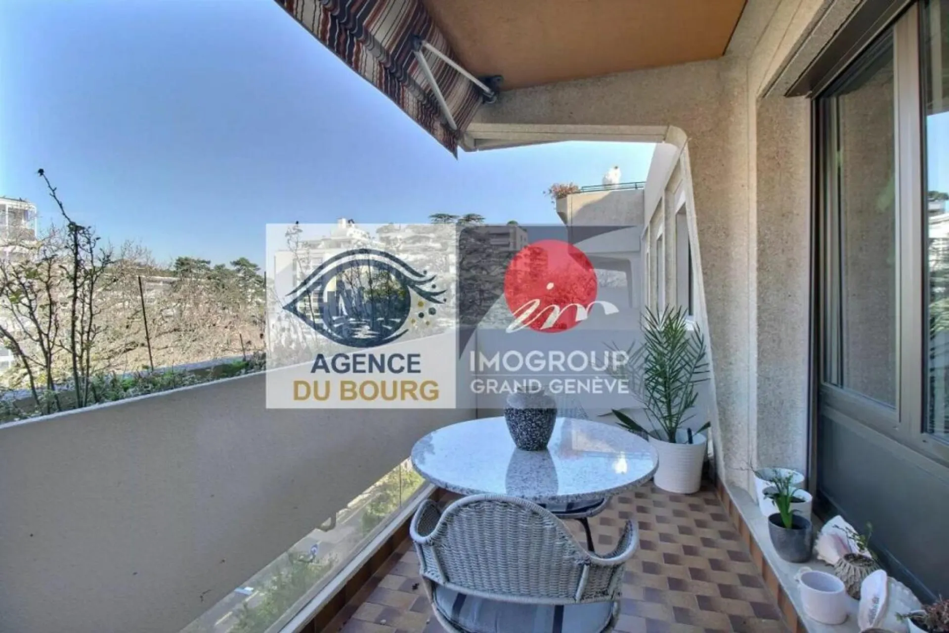 Appartement familial avec balcon et belle vue sur le Salève - Champel / Florissant au 5eme étage