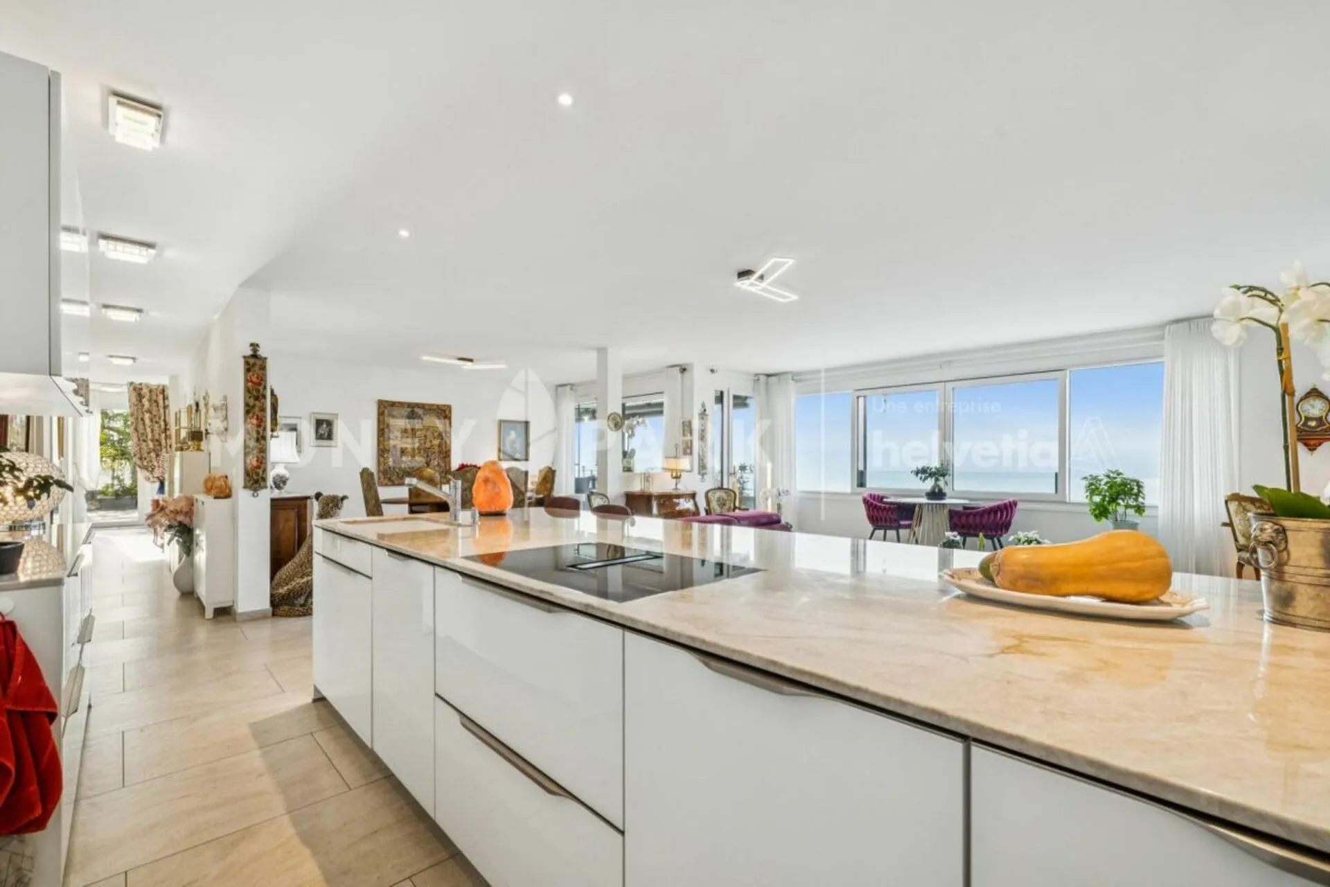 Appartement de 4.5 avec vue panoramique sur le lac et les montagnes