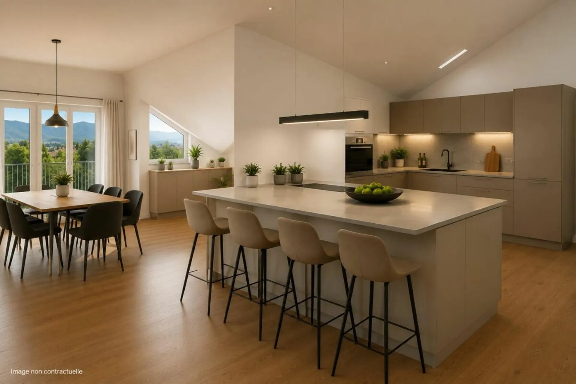 Le chantier a démarré: dernier 4.5 pièces en attique Lot 10