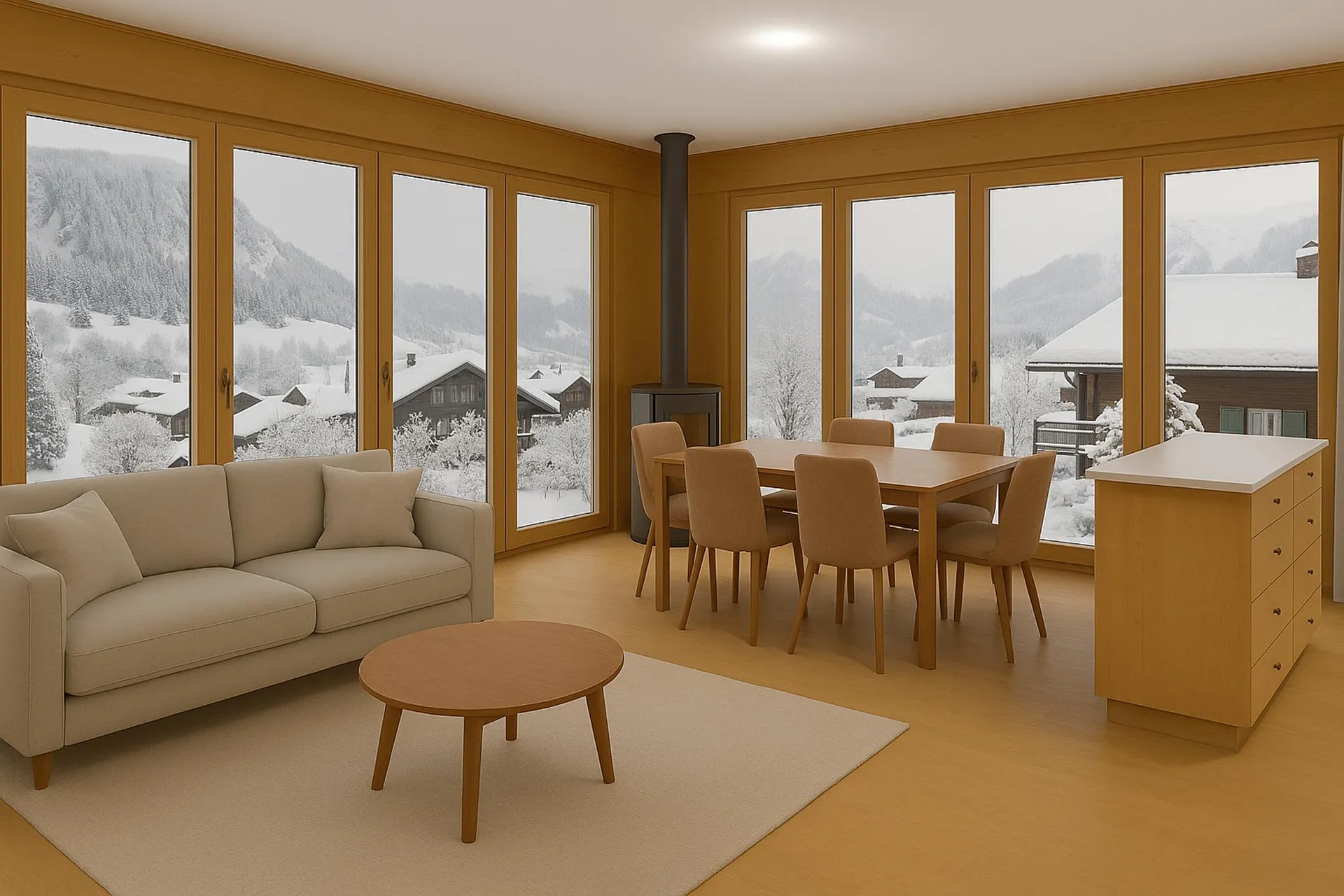 Charme Alpin & Grands Espaces LOT 7 : Magnifique 2.5 Pièces au 1er Étage