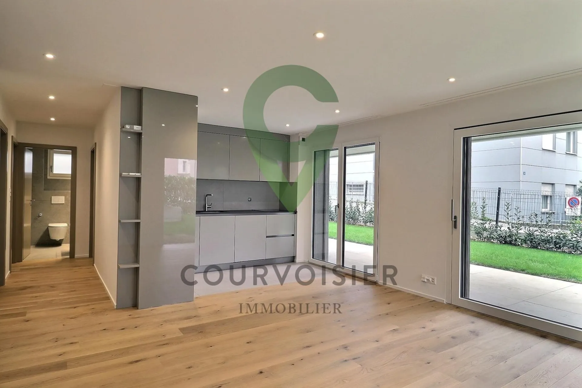 Appartement neuf de 3,5 pièces avec jardin à Pully