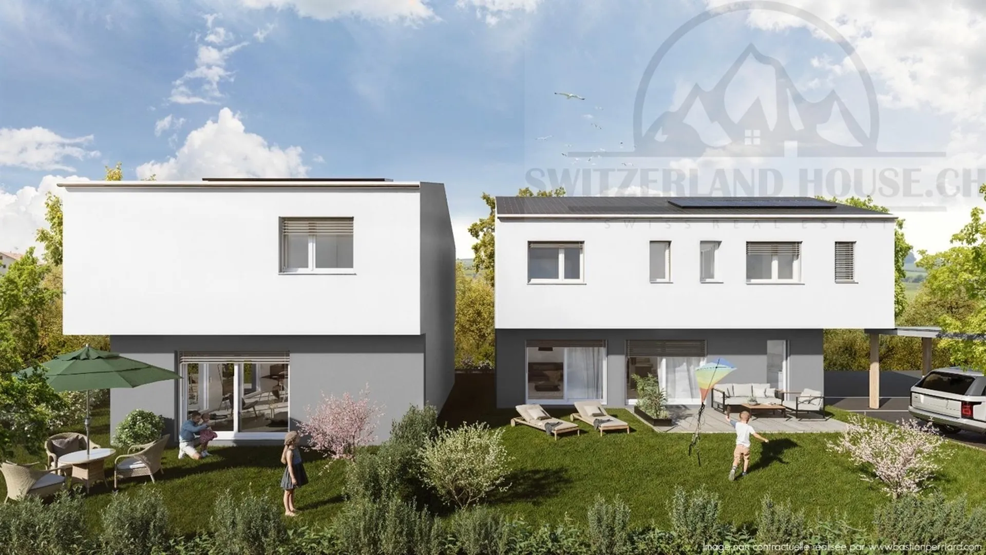 Splendides villas individuelles proche lac et commodités à Gletterens