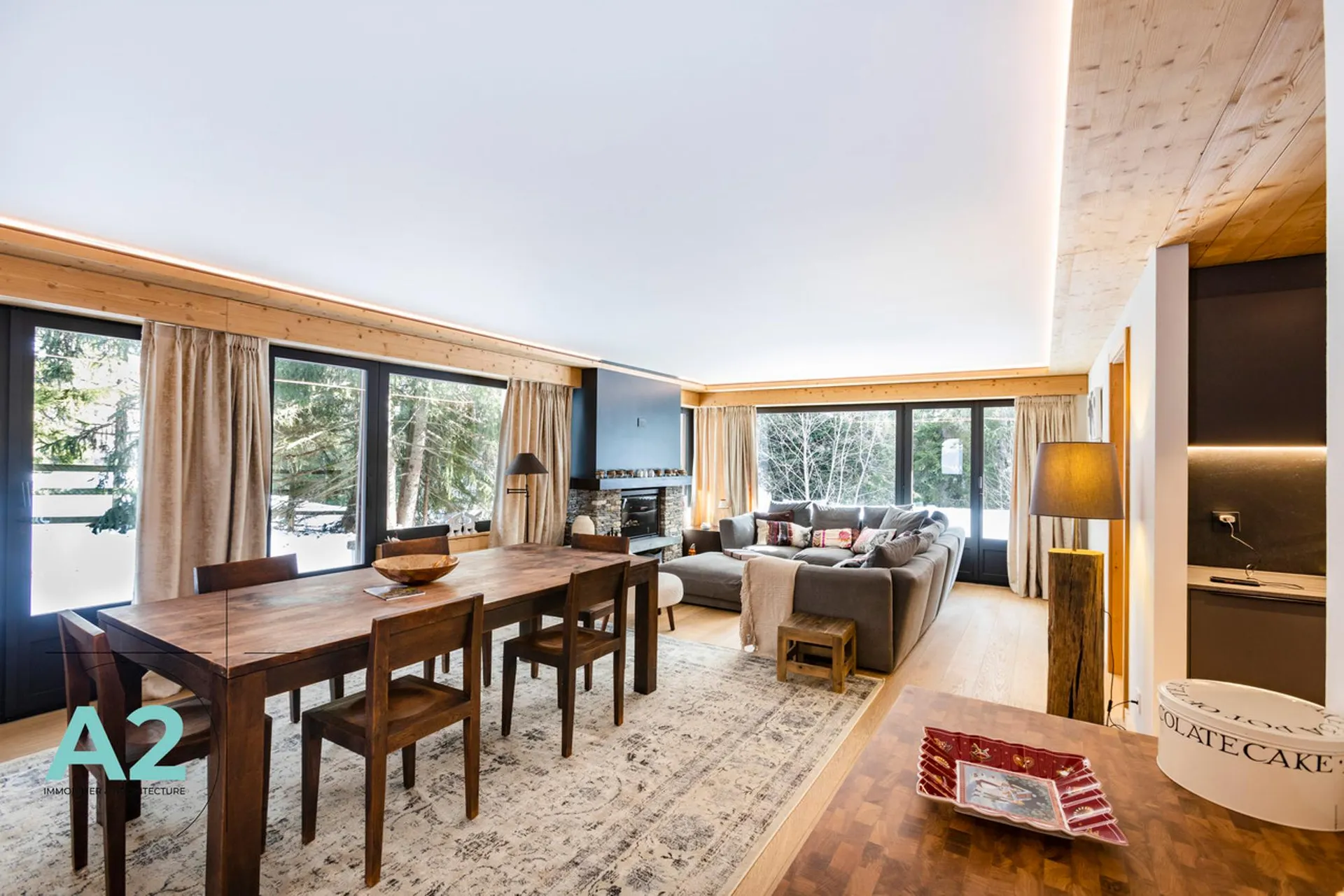 Magnifique 4.5 pièces entièrement rénové au pied des pistes de ski