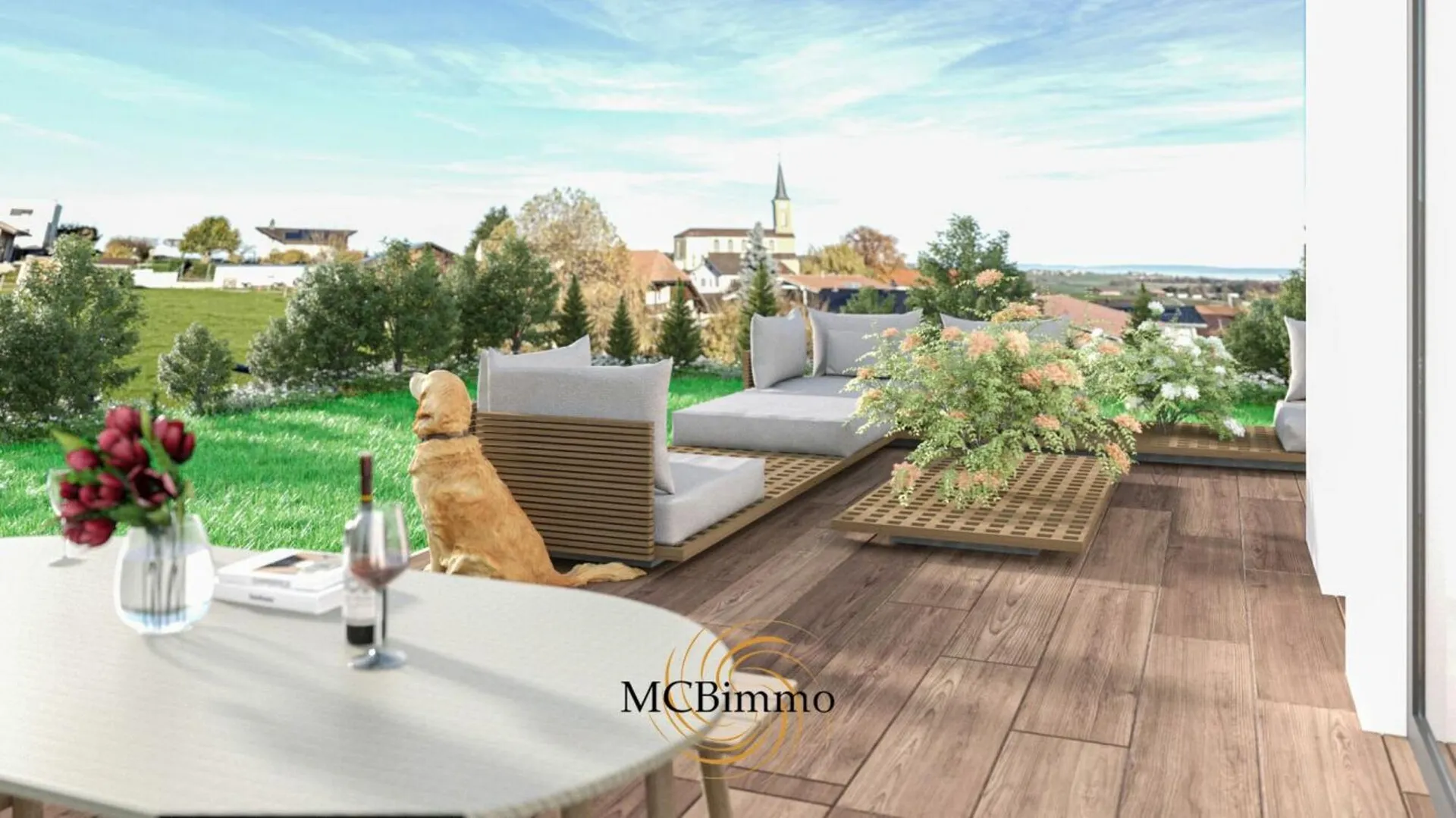 Appartement 3.5 pièces neuf terrasse de 131 m2