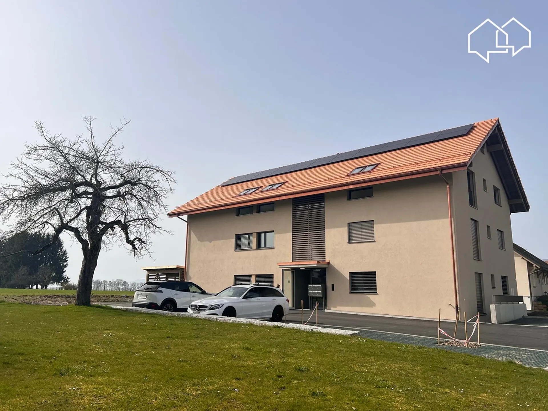 Appartement neuf de 3.5pces en duplex