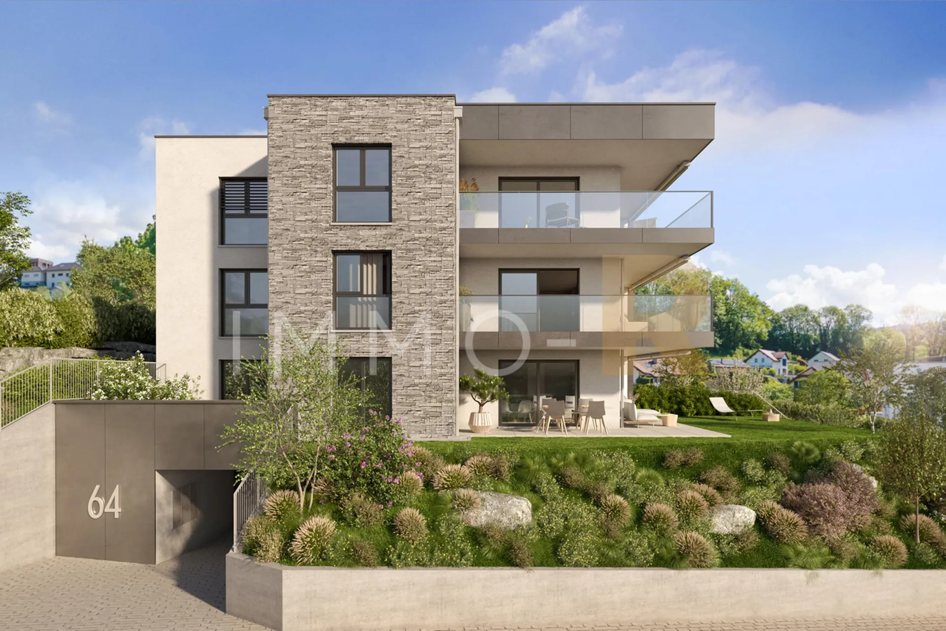 Dernier appartement 2,5 pièces avec jardin