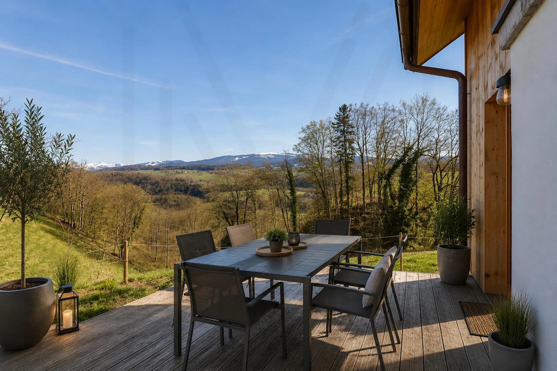 Charmante maisonnette individuelle en PPE avec vue panoramique exceptionnelle !