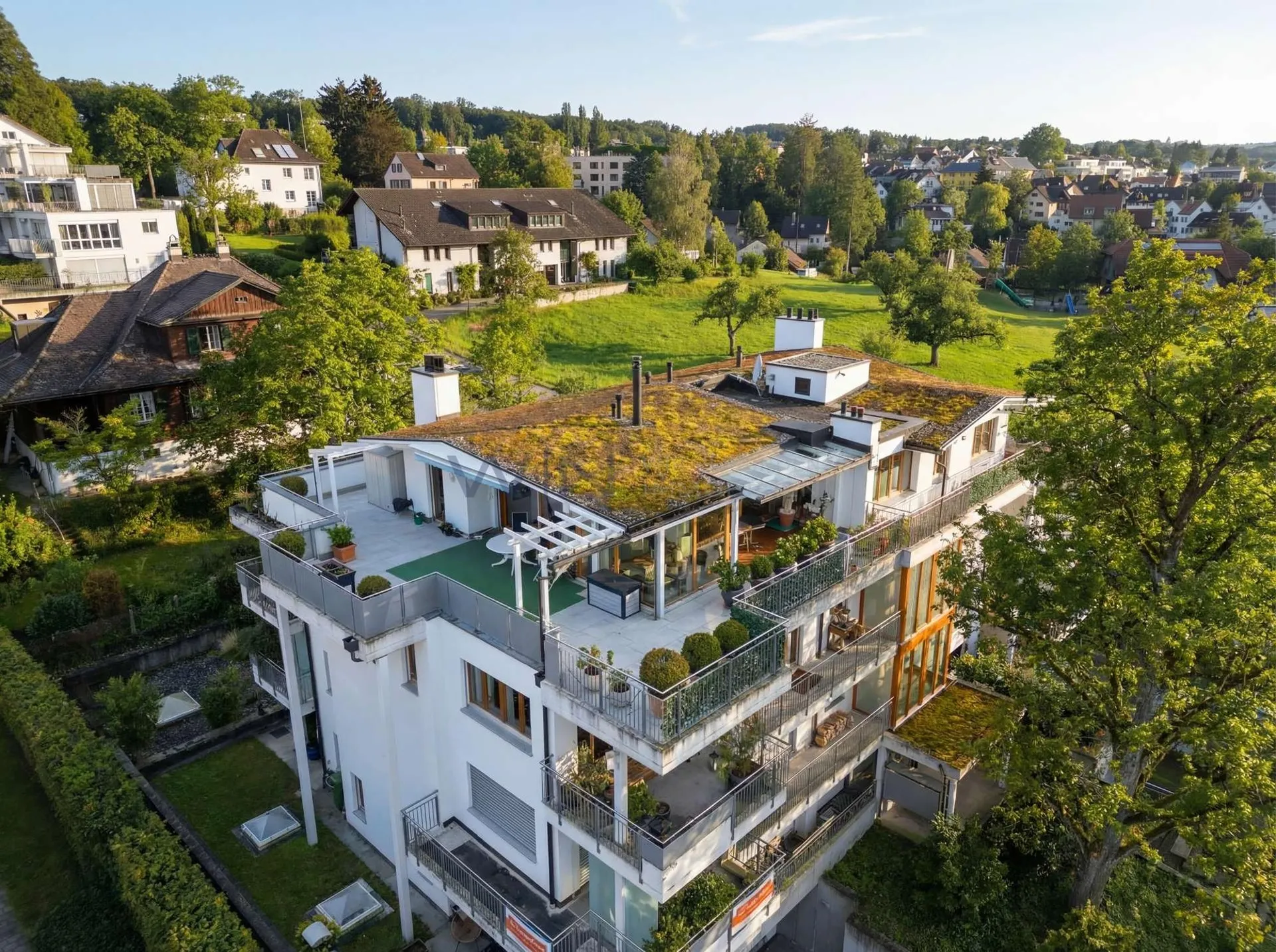 Ein Zuhause über den Dächern der Stadt