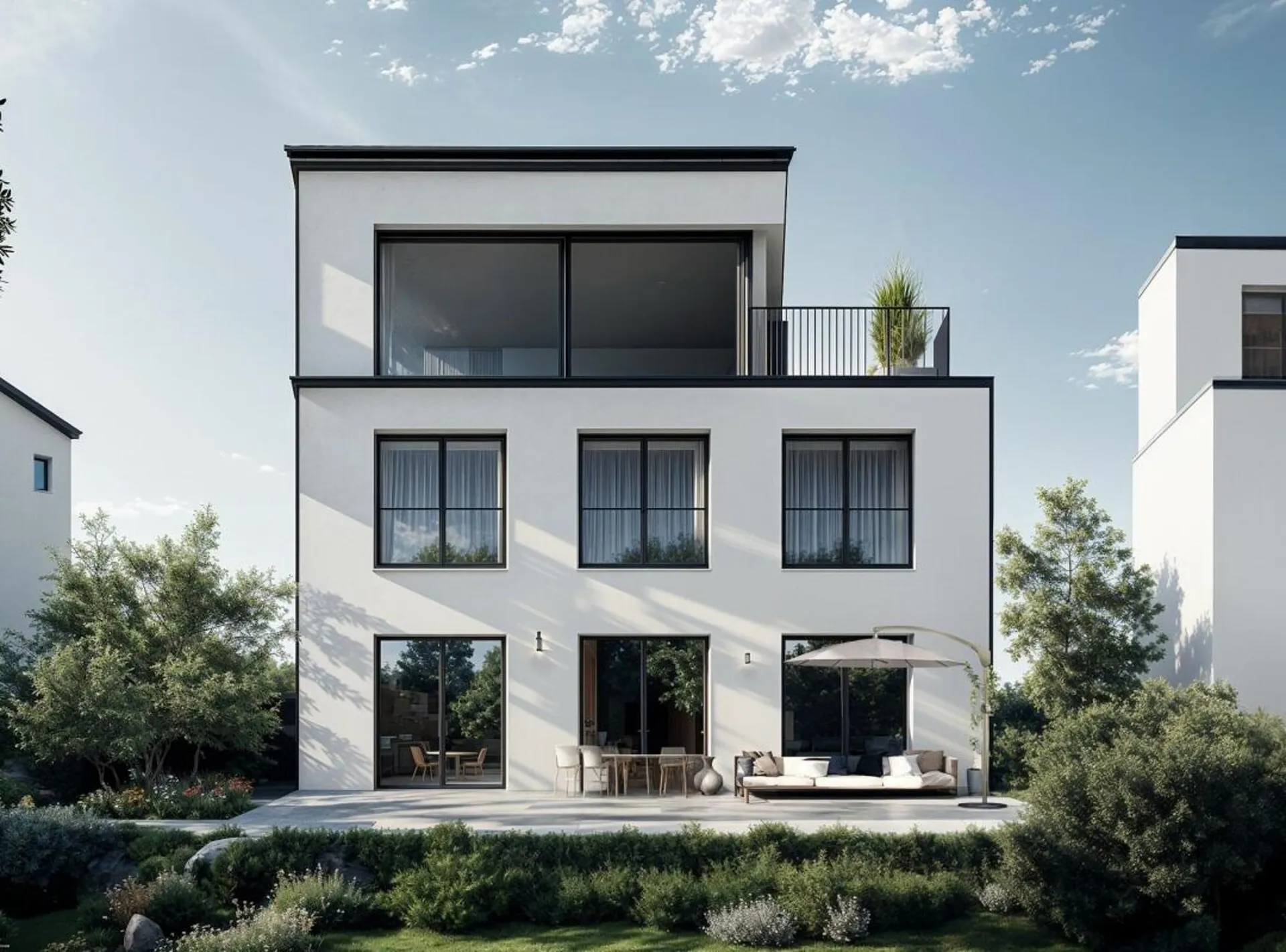 NEUBAU! 5½-Zimmer-Einfamilienhaus mit Attikageschoss, freistehend
