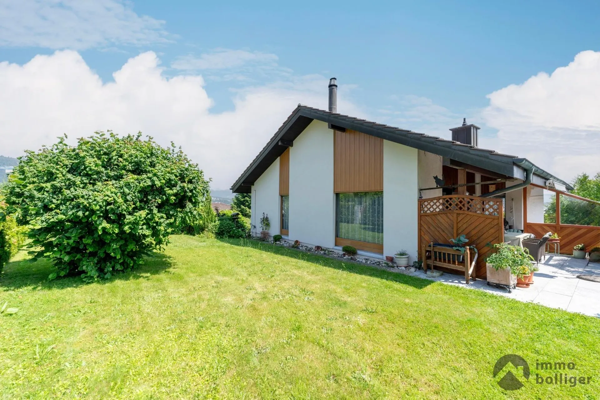 Leben mit Weitblick - Wohnen auf einer Ebene im Grünen