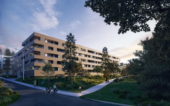 Neues Studio mit Balkon – 3. Stock – Les Rives de la Veveyse