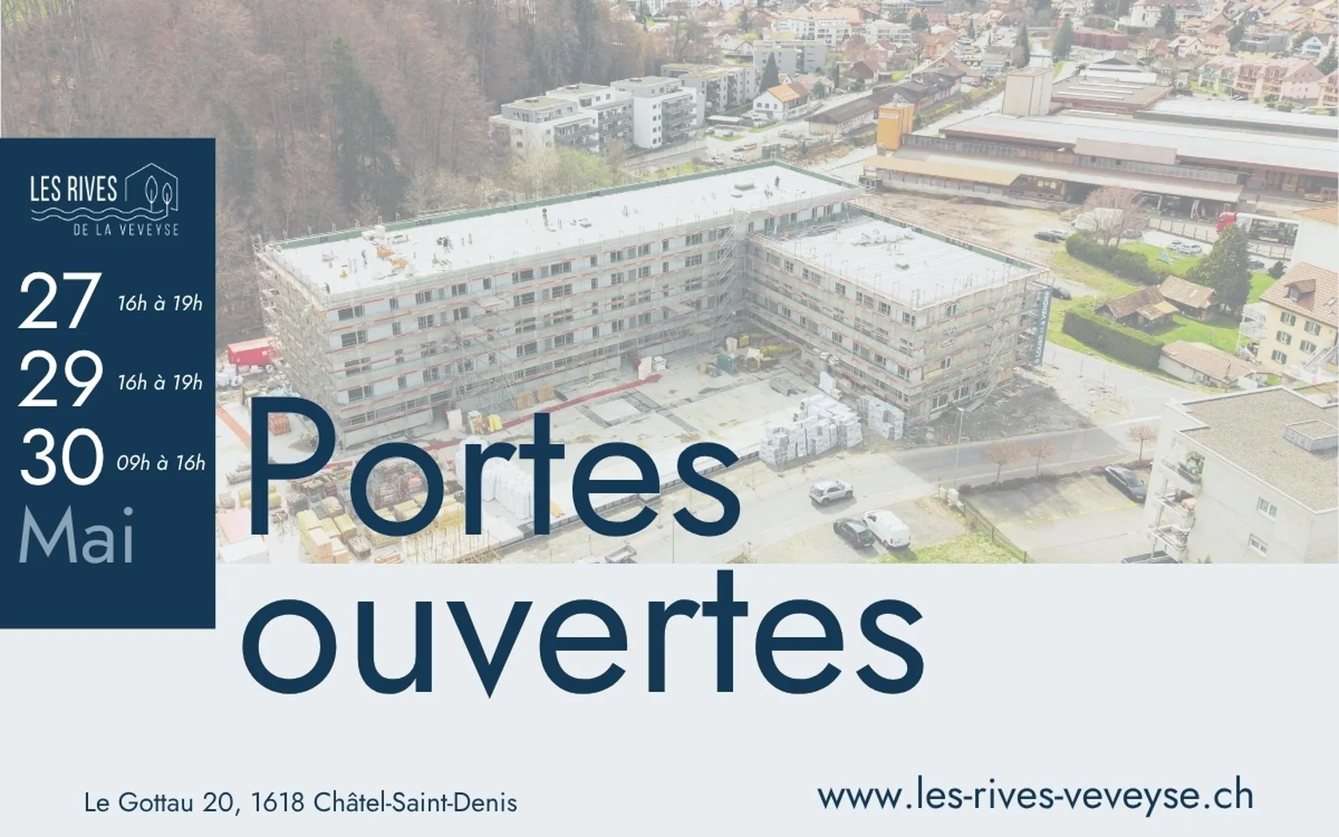 Appartement neuf 4.5 pièces avec balcon - Les Rives de la Veveyse