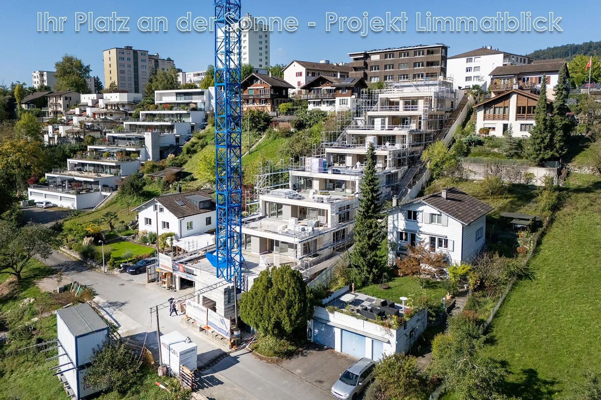 Neue exklusive Terrassen-Eigentumswohnungen an Top-Wohnlage in Nussbaumen