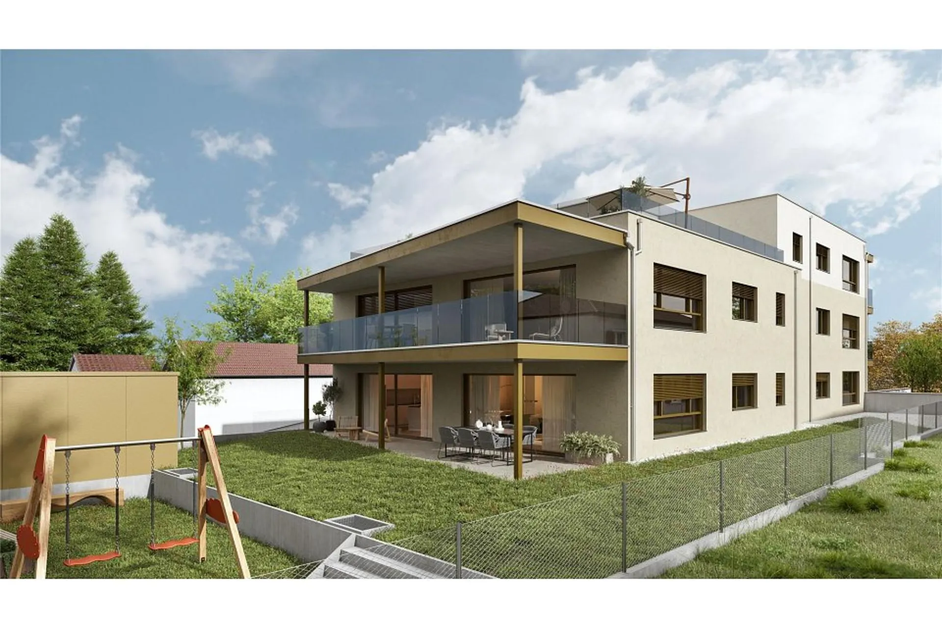 Innenausbau nach Ihrer Wahl: 4.5 Zimmer-Attikawohnung mit 138 m2 NWF, Terrasse und Balkon