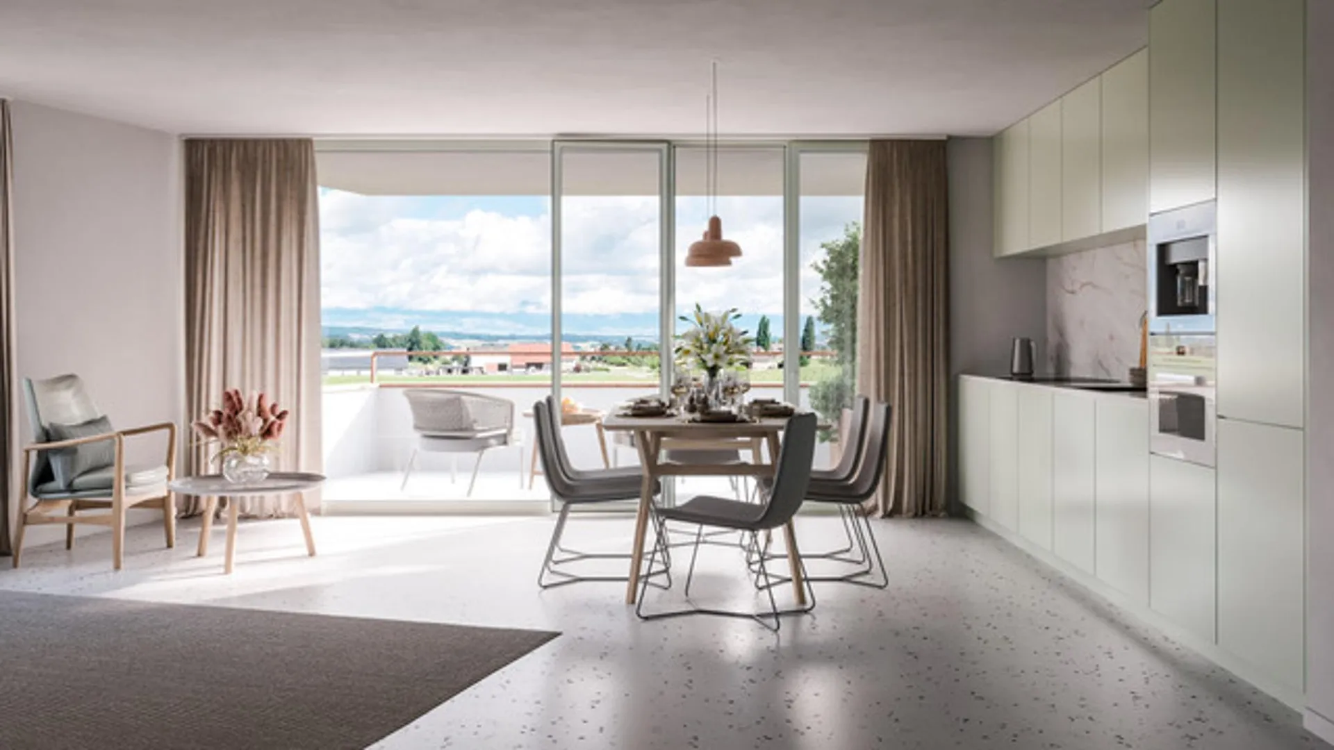 Magnifique appartement de 3,5 pièces au coeur de Châtonnaye