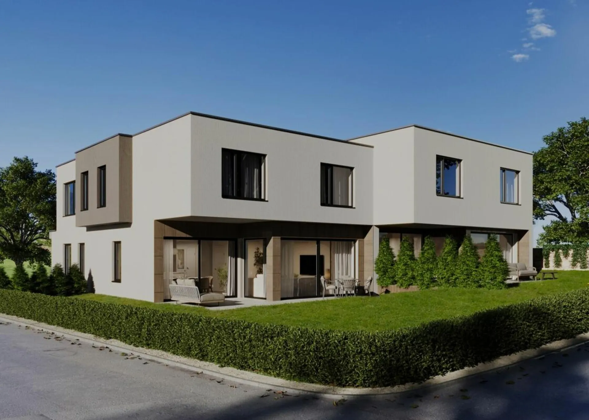 Exklusives Neubau-Doppeleinfamilienhaus in Uznach - Ihr neues Zuhause ab 2025