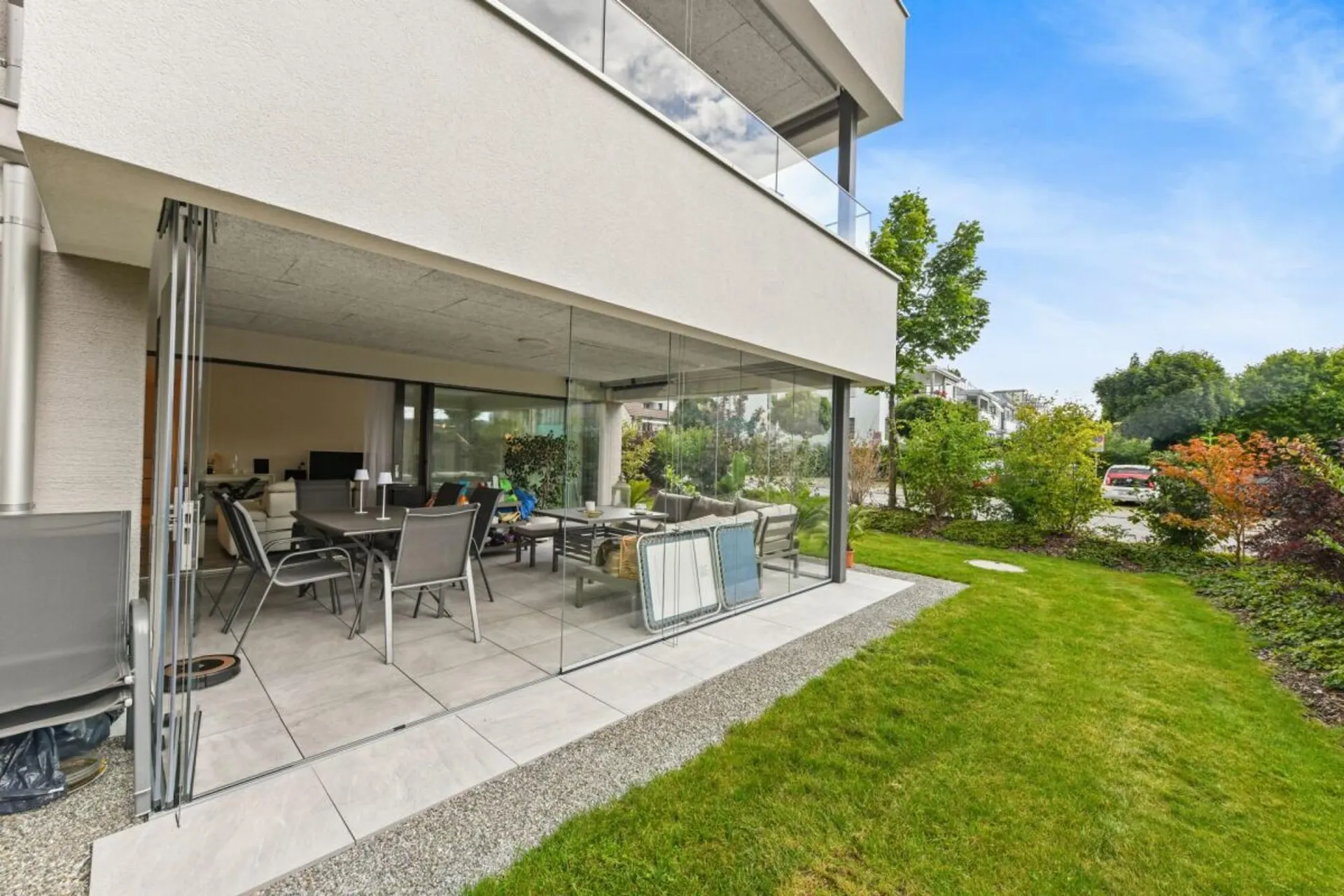 Exklusive Gartenwohnung mit Terrasse und idyllischem Garten in zentraler Lage