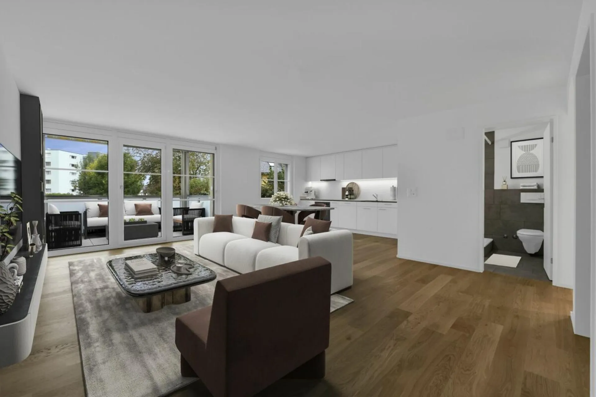 Zuhause ankommen - modern, hell und zentral wohnen an bester Lage in Gossau