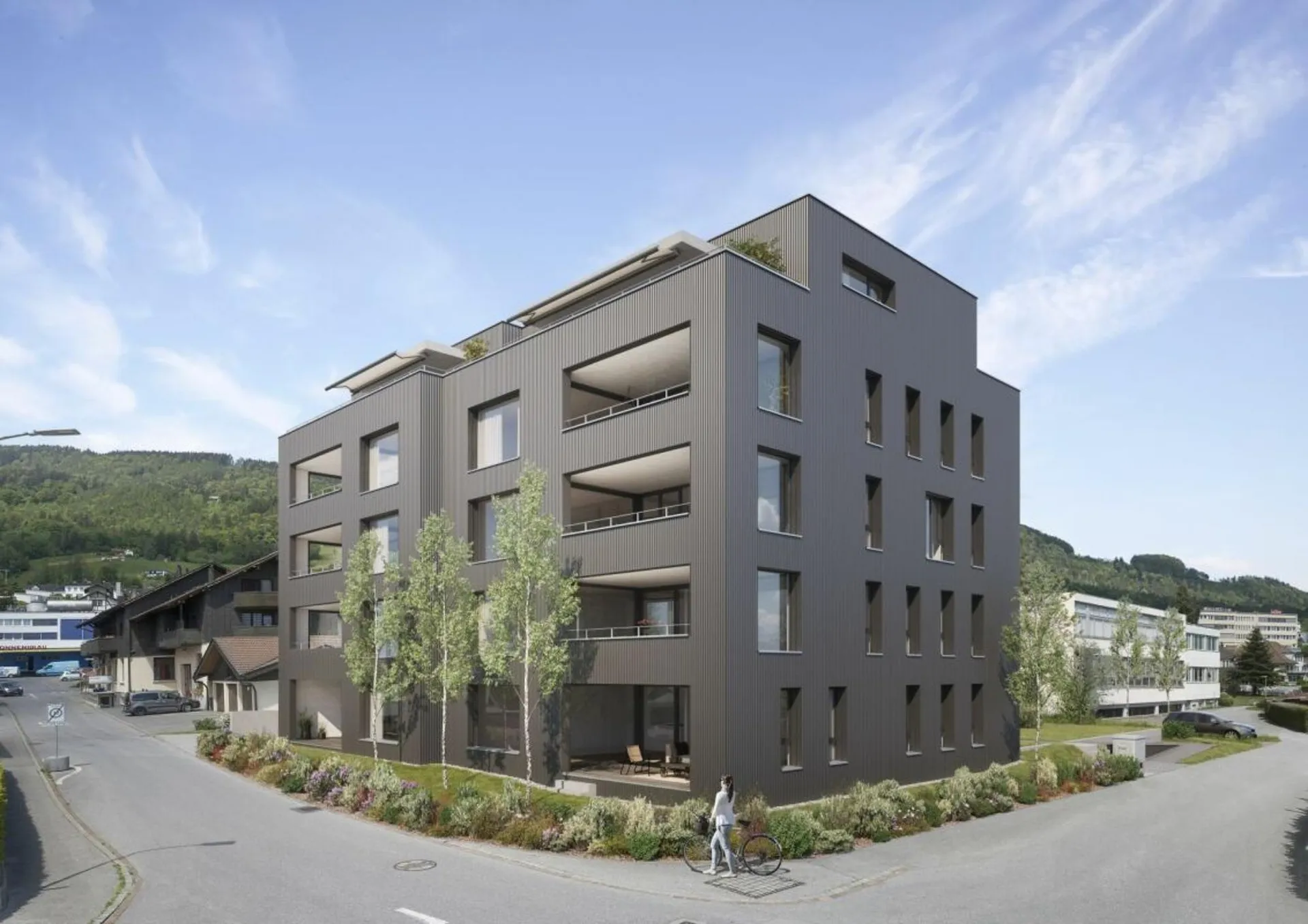 Wohnen mit Aussicht - Neubau MFH Gräflibühlstrasse, Rebstein