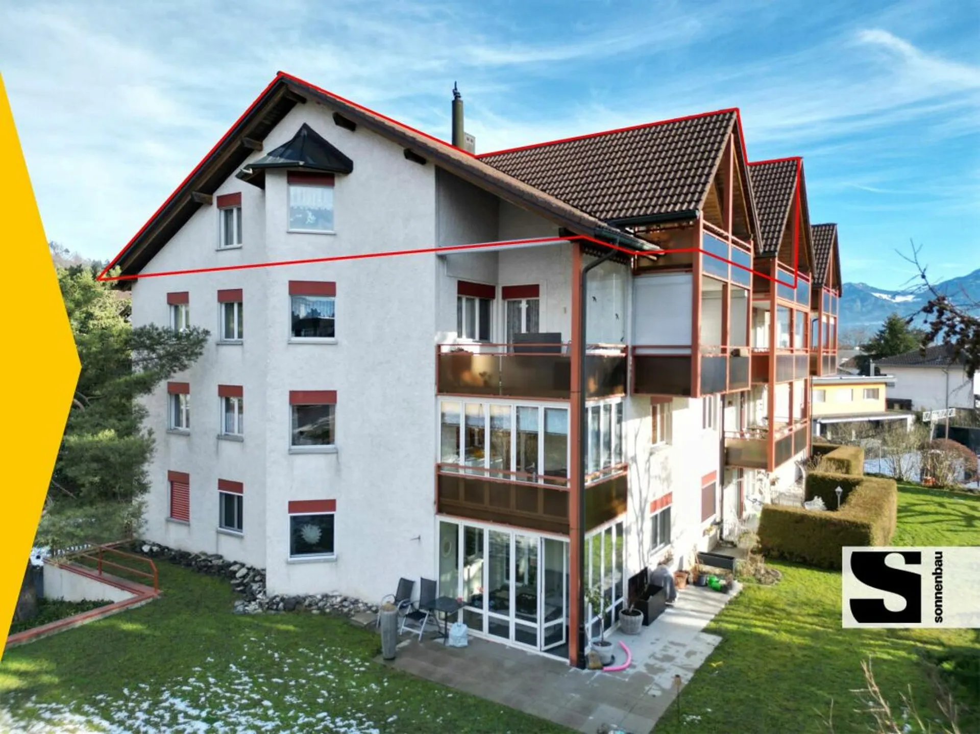 5.5 Zimmer-Dachwohnung an attraktiver Lage