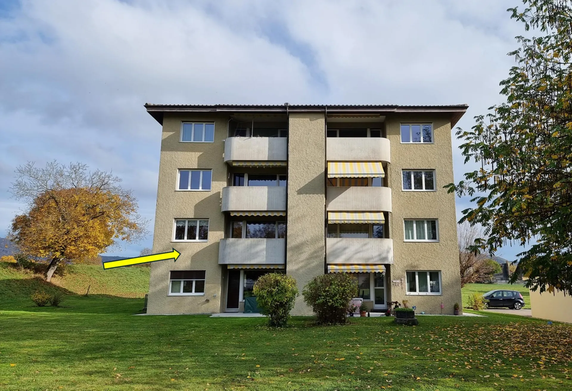 Helle Wohnung im Grünen
