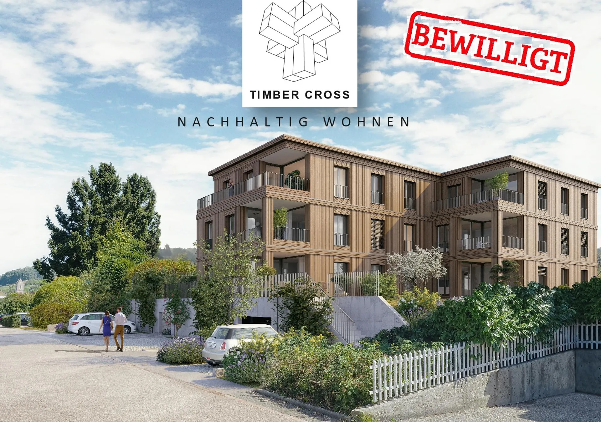 NEUBAU: Ökologisch wohnen im Grünen  Nachhaltiges Projekt mit Charme