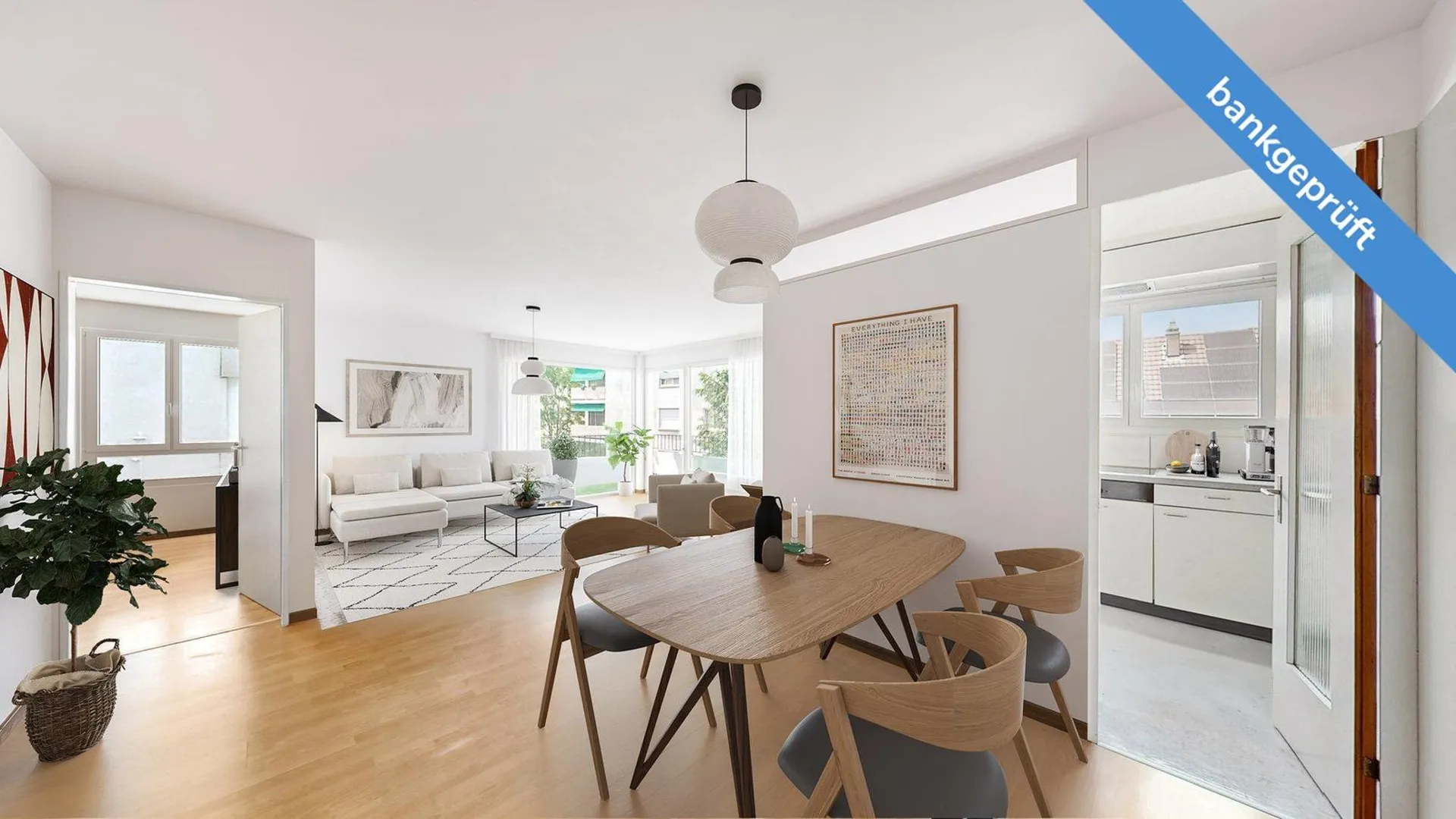 AgentSelly - Helle 5.5-Zimmerwohnung mit viel Potenzial