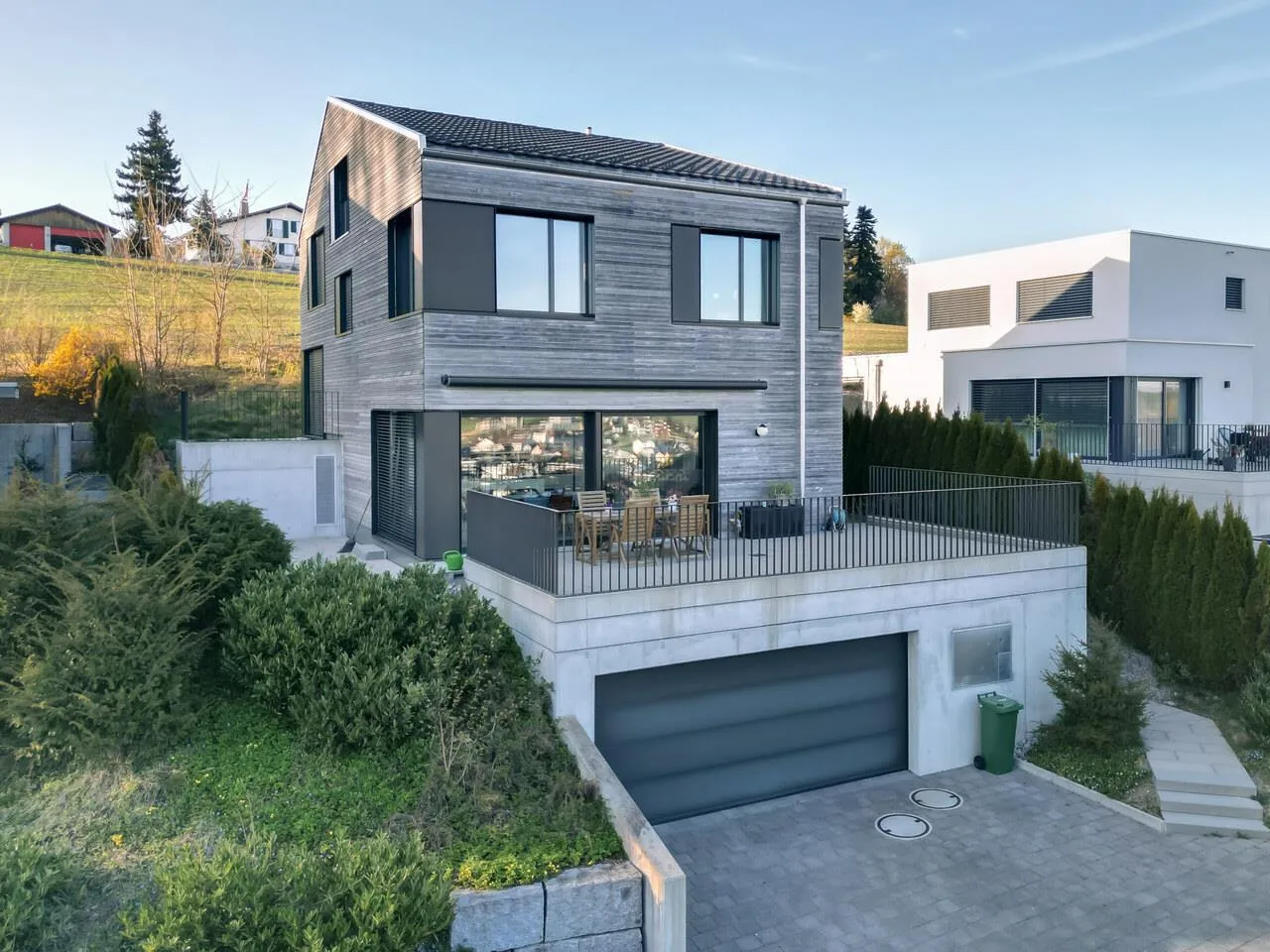 Modernes 5.5-Zimmer-Einfamilienhaus mit Weitsicht und Minergie-P-St...