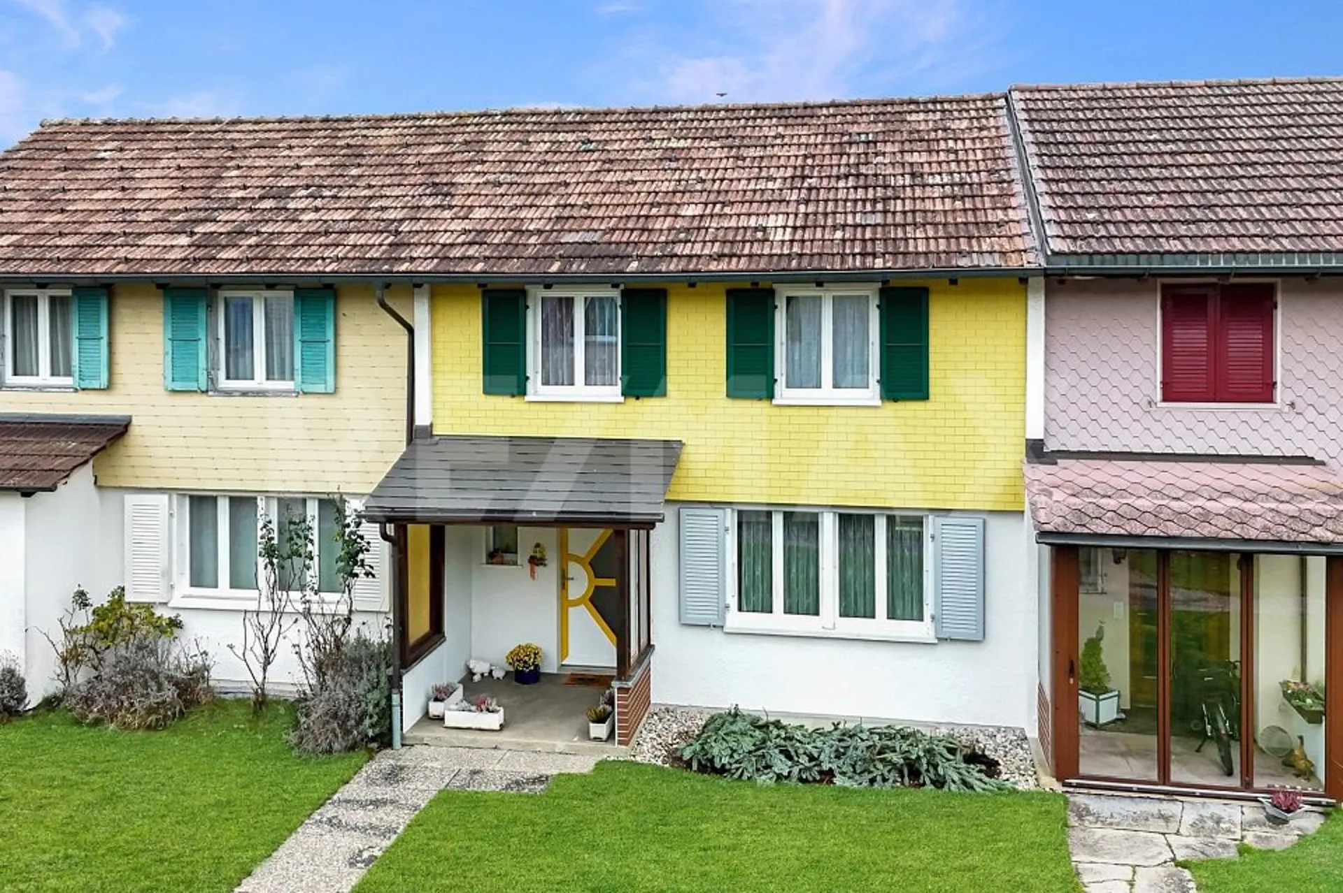 31/2 Zimmer Reiheneinfamilienhaus mit Garten und Bahnhofs nähe