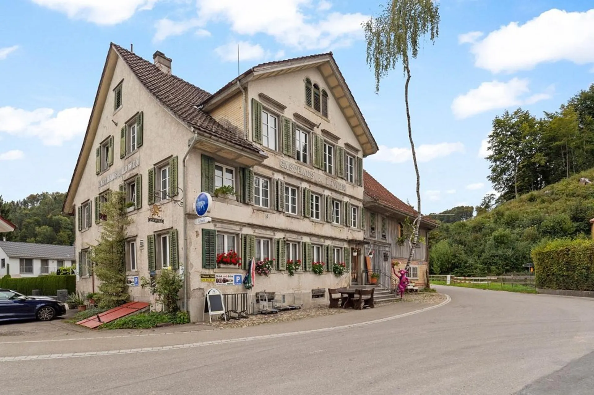 Zum Umbauen! Wohnhaus mit Restaurant Löwen
