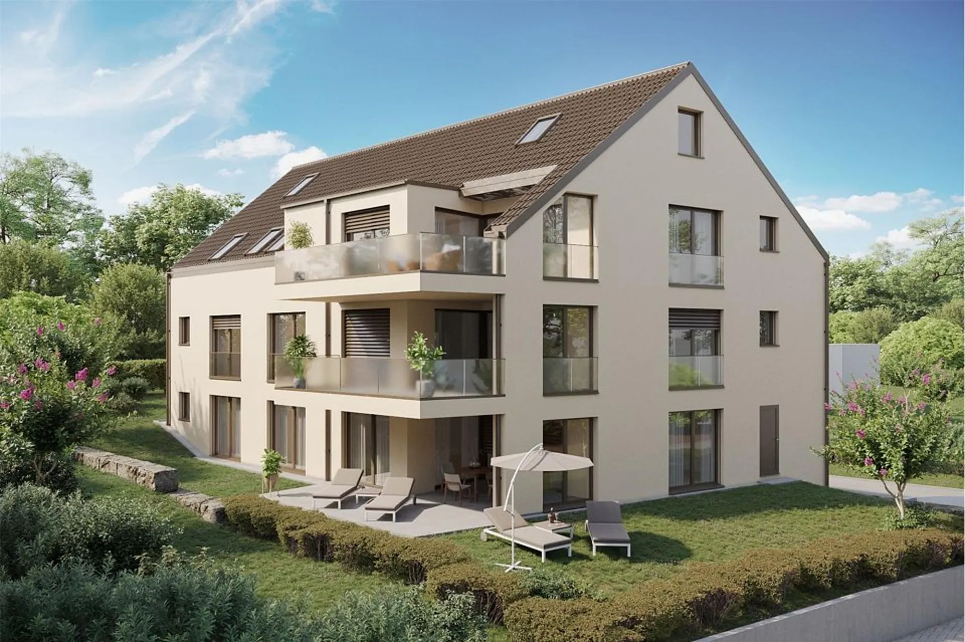 Exklusive 7 1/2-Zimmer Neubau-Dachwohnung
