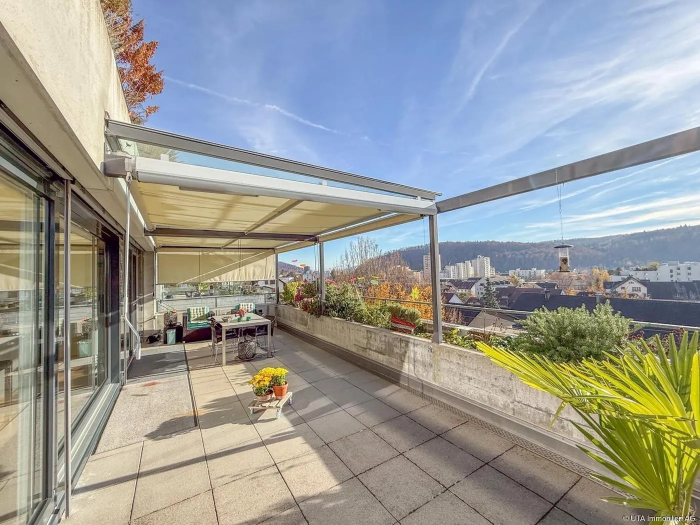 Exklusive Terrassenwohnung mit Panorama-Aussicht