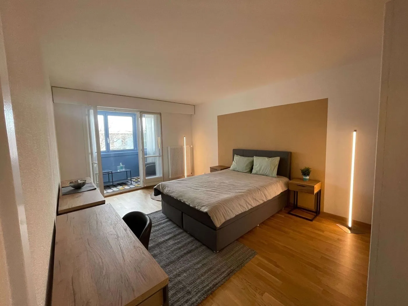 Vue dégagée au centre de Lausanne
