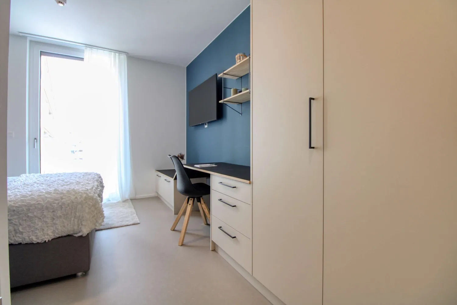 Studio avec salle de bain privatisée dans nouvel espace cohabitation à Chavannes-près-Renens