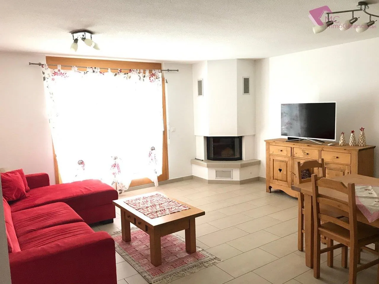 Ovronnaz - Bel appartement de 2.5 pces avec grande terrasse