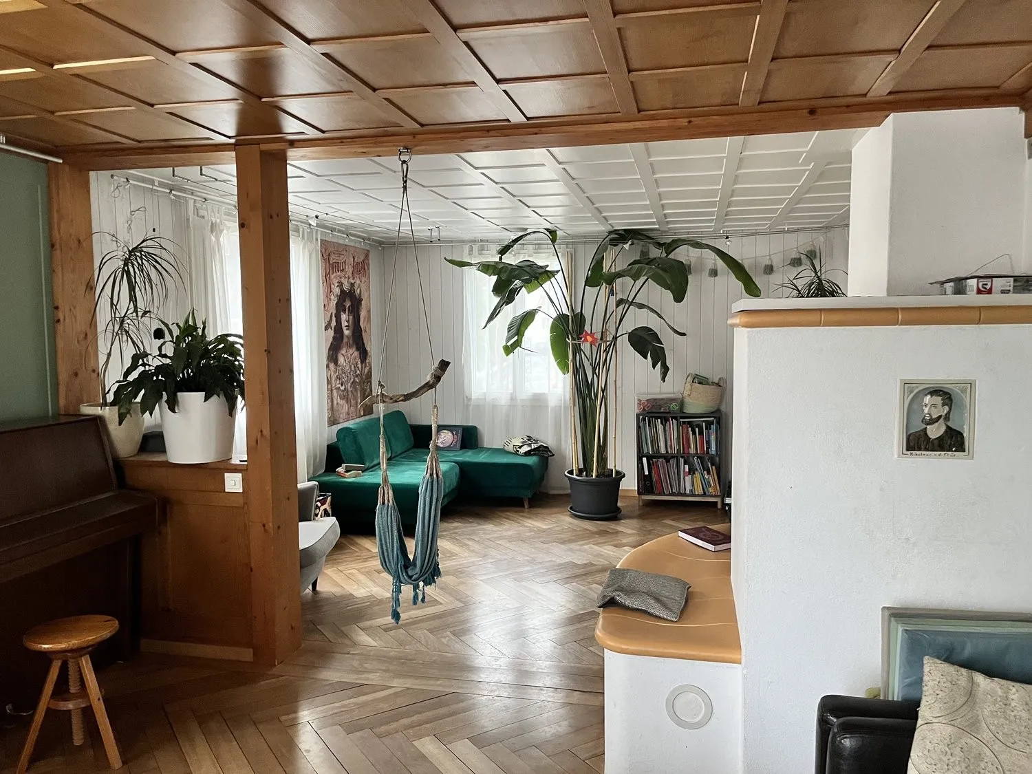 5½ ZIMMER-HAUS IN GISWIL (OW), MÖBLIERT, TEMPORÄR