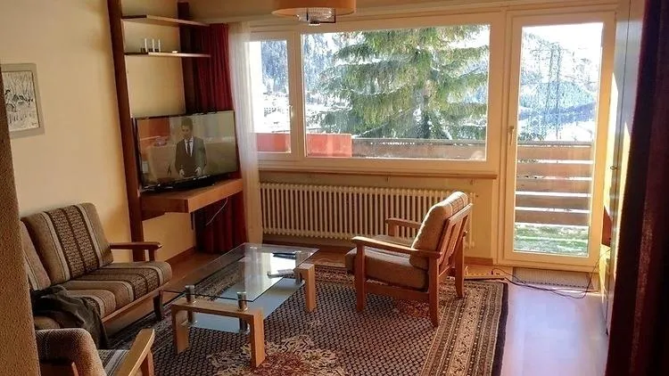 1 ZI-WOHNUNG IN LEUKERBAD (VS), MÖBLIERT