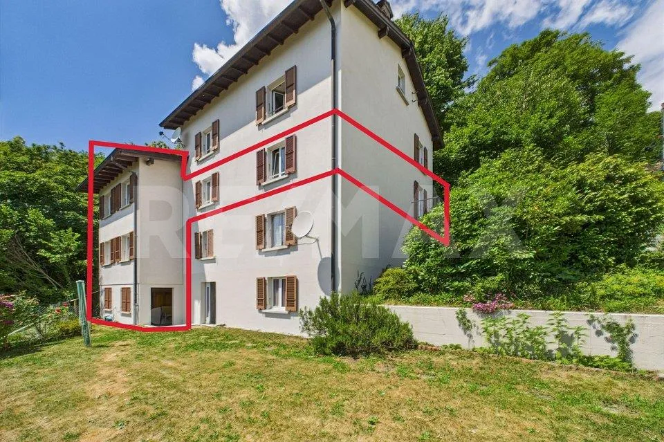 CORTICIASCA (TI): 5½ locali con giardino, splendida vista aperta e ...