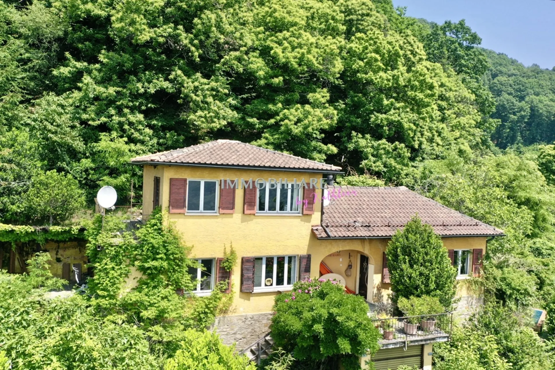 Ferienhaus im Malcantone, mit Weitblick, sonnig, zu sanieren