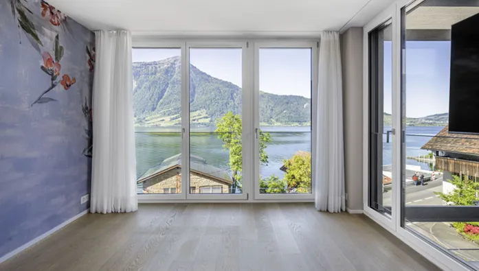 Walchwil lakeside townhouse | 195m² | Lake & Rigi views | July 2026