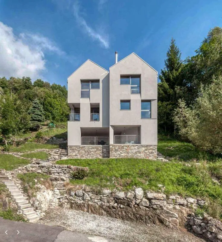 Neues Einfamilienhaus mit 6 Zimmern sehr sonnig und mit Blick auf d...