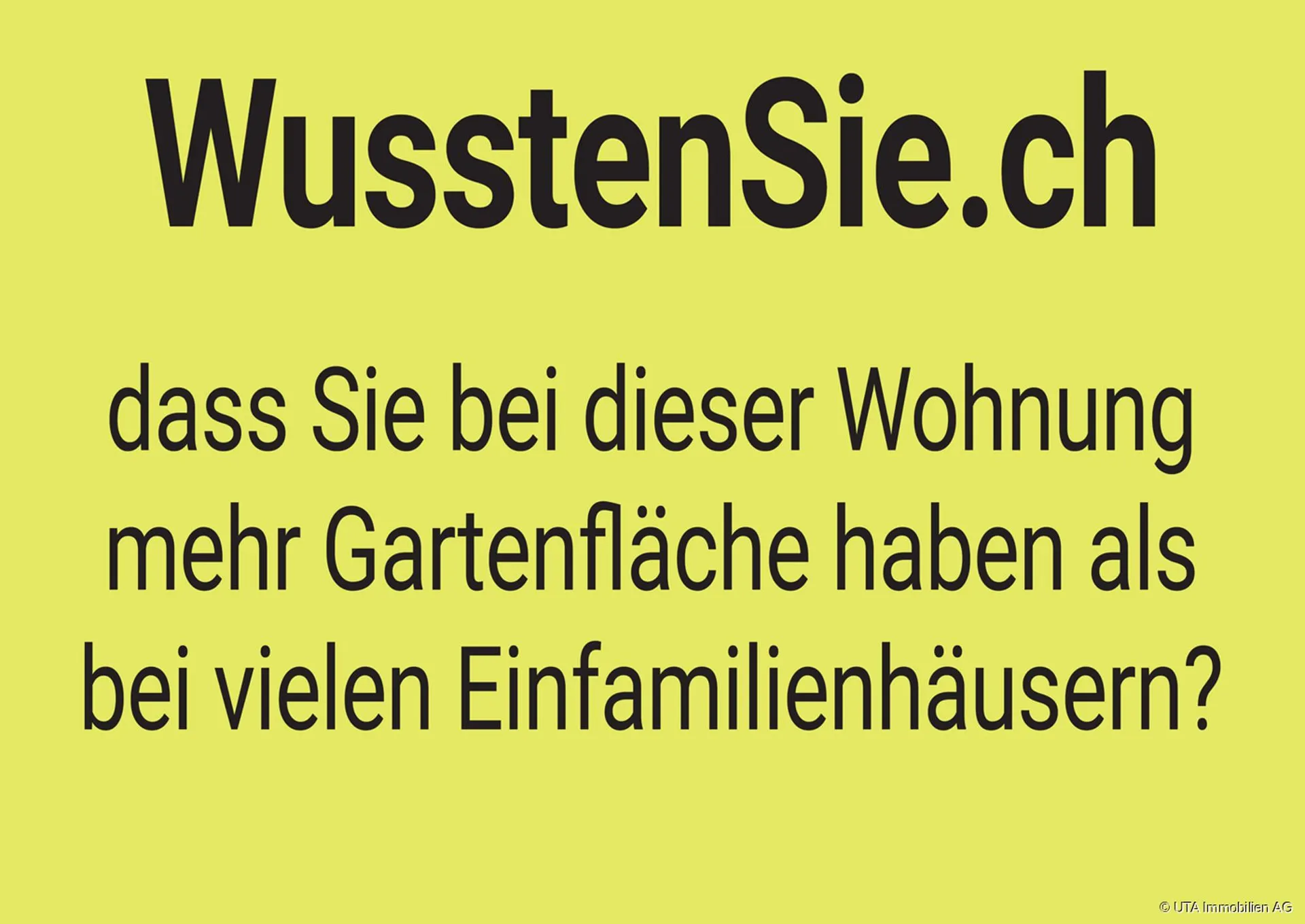 Naturnah, nachhaltig und gute Verbindungen, was will man mehr.
