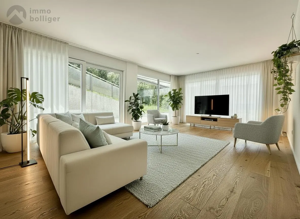 Neubaufeeling am Waldrand – moderne Erdgeschosswohnung