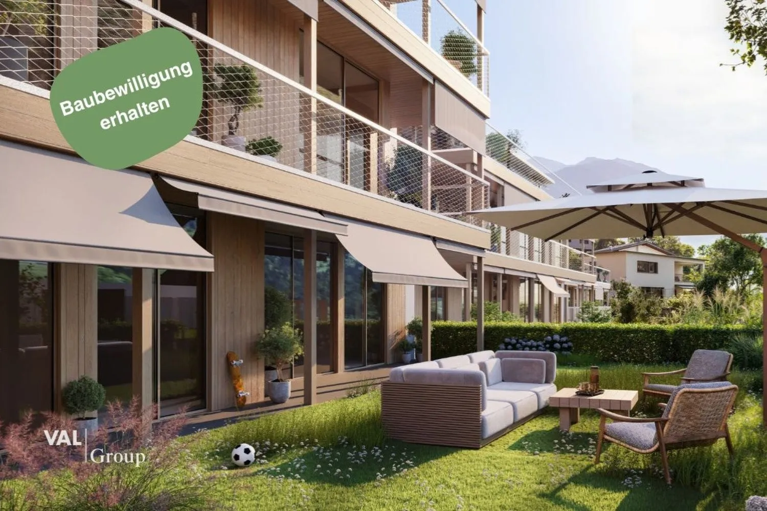 Moderne 3.5 Zimmerwohnung mit traumhafter Aussicht auf das Bergpanorama